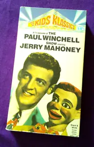 Paul Winchell Jerry Mahoney VHS Videotape (1985 Kids Klassics) Klassiker 50er Jahre TV! - Bild 1 von 3