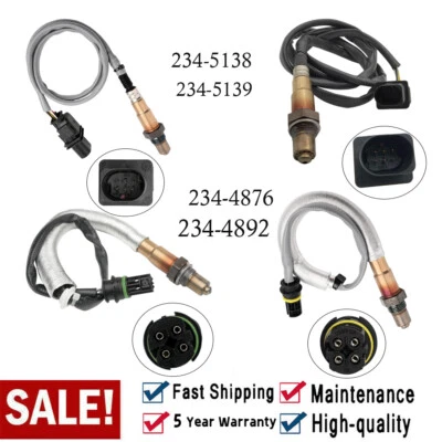 Juego de 4 sensores de oxígeno O2 para BMW 2008 2009 2010 135I 335I 3,0 L L L6 turboalimentado Foto 1 de 4