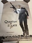 James Bond Quantum of Solace Movie Poster 40” by 27” 2008 Double Sided #30