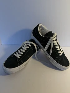 Vintage Vans Skateboardschuhe Wildleder dunkelgrün Herren Größe 9,5 Damen 11 - Bild 1 von 11