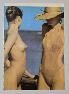 Erotik Mädchen erotic girl nude naked original sheet GDR DDR MAGAZIN 1980s A5 - Bild 1 von 2