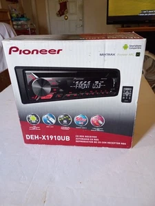 Pioneer DEH-X1910UB Car Stereo CD Player MP3 AM FM Radio 50W x4 Remote New Open - Picture 1 of 17