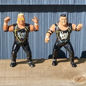 7" Nasty Boys WWF Wrestling Jerry Sags Brian Knobbs 1994 OSFTM WCW Gummi Figuren - Bild 1 von 24
