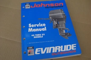 1990 Evinrude/Johnson "ES" Service Manual #507872   40-55hp  models   2-D-2 - Bild 1 von 4