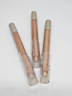 L'Oreal GLAM BRONZE Hightlighter Pencil L.E GOLDEN BLAZE 0.12oz (LOT OF 3) - Image 1 of 2
