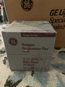 GE 35 PAR36 Wide Flood Light Bulb 35 Watts Lot of 11 Bulbs - Picture 1 of 5