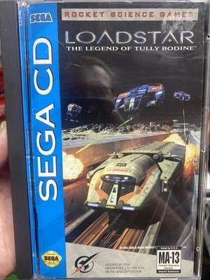 JW Loadstar: The Legend of Tully Bodine (Sega CD, 1994) CIB w/Manual Mint Disc - Image 1 of 4