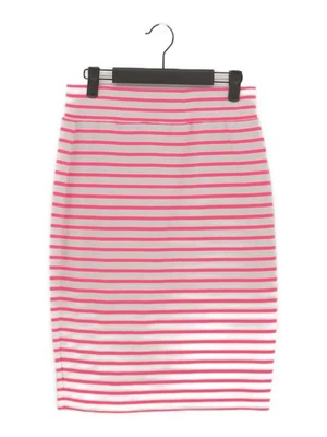 Joules Women's Midi Skirt UK 10 Grey Polyester with Cotton Straight & Pencil - Image 1 of 4