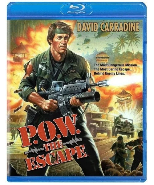 P.O.W The Escape - Blu-ray - Ronin Flix - Region A - NEW - Cannon Films - Image 1 of 1