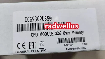 New In Box Sealed GE IC693CPU350 Fanuc CPU Module IC693CPU350 - Image 1 of 2