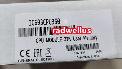 New In Box Sealed GE IC693CPU350 Fanuc CPU Module IC693CPU350 - Image 1 of 2
