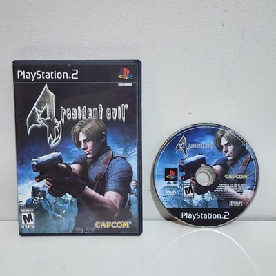 Resident Evil 4 PlayStation 2 PS2 Video Game Tested Capcom Horror Class No Manua - Image 1 of 4