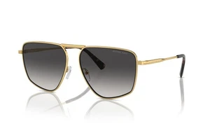Michael Kors Silverton MK1153 18968G Gold-Grey Metal Sunglasses 58mm / New - Picture 1 of 4
