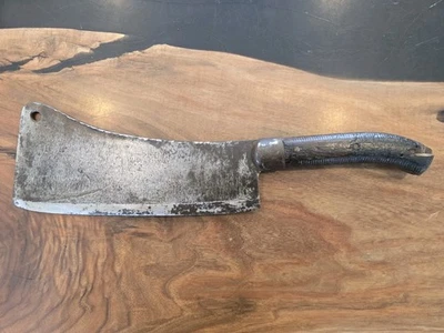 Raro F Dick Alemania #41 10" Cuchilla de Carne Antigua Finales de 1800 Foto 1 de 4