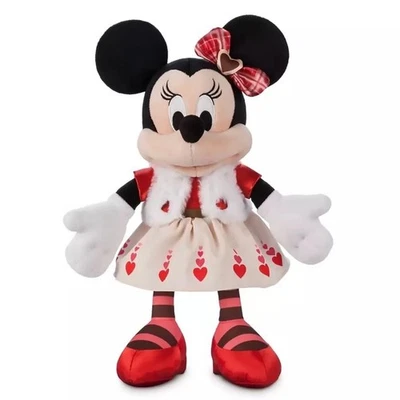 Peluche Disney Minnie Mouse Día de San Valentín 2022 Corazón 14" RARO NUEVO Foto 1 de 4
