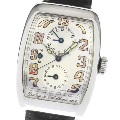 Reloj automático para hombre DUBEY & SCHALDENBRAND Aerodene Duo fecha esfera plateada_818951 Foto 1 de 4