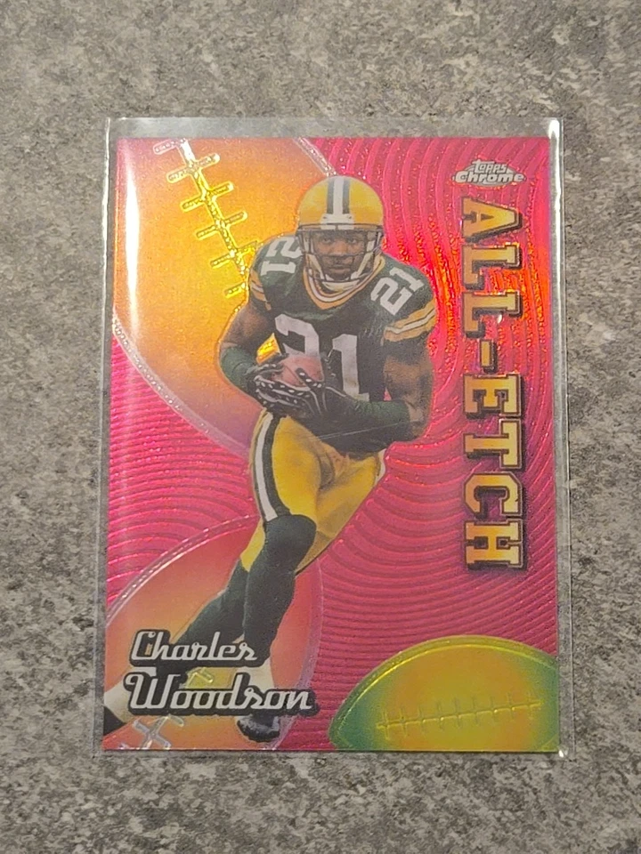 2024 Topps Composite - Topps Finest Charles Woodson #187 Refractor - Image 1 of 2