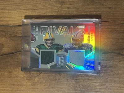 🔥CAMISETA USADA DEL JUEGO SPECTRA RIVALS 2015 BARRY SANDERS BRETT FAVOR /99🔥 Foto 1 de 3