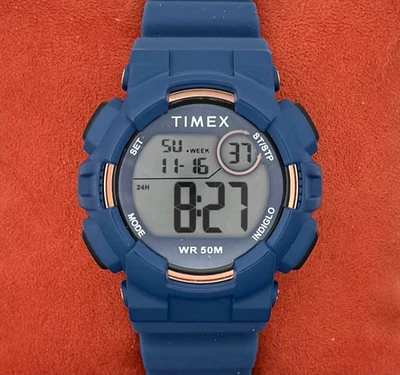 Timex TW5M23500 Mako Digital Indiglo Alarm/Chronograph Men's Watch 44mm - Image 1 of 4