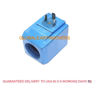 JCB BACKHOE - GENUINE VICKERS EATON SOLENOID COIL 3 PIN (PART NO. 25/103001) - Picture 1 of 7