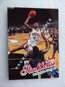 1997-98 JERRY STACKHOUSE FLEER ULTRA PROMO/SAMPLE CARD PHILADELPHIA 76ERS - Picture 1 of 2