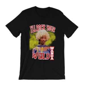 Camiseta In Living Color Wanda años 90 comedia de situación televisión Homey d. Clown I'll Rock Your World - Imagen 1 de 2