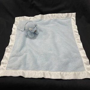 HTF GUND Baby Spunky Comfy Cozy Plush Blue Security Blanket Dog Puppy Lovey READ - Picture 1 of 9