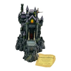 Disney Villains Halloween Village Malificent's Manor 2008 Hawthorne Villages COA - Picture 1 of 24