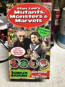 Stan Lees Mutants, Monsters and Marvels (VHS, 2002, 2-Tape Set) - Picture 1 of 4