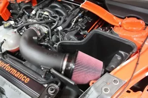 JLT Cold Air Intake Kit w/Red Filter Fits 2015-2020 Ford Mustang GT350/GT350R - Picture 1 of 1