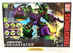 2018 HASBRO TRANSFORMERS COMBINER WARS VOYAGER CLASS DEVASTATOR MISB - Picture 1 of 9