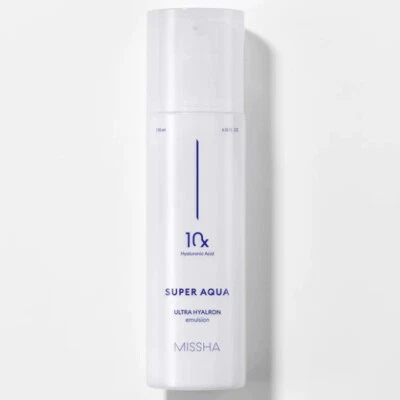 Эмульсия MISSHA Super Aqua Ultra Hyalron 130 мл корейская косметика сделано в Корее - Изображение 1 из 4