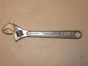 Llave ajustable vintage Williams superajustable 10"" INV10938 - Imagen 1 de 6