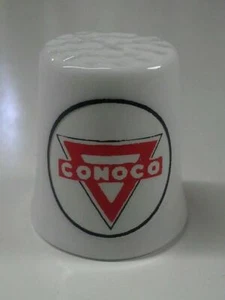 Up4Bid Conoco Benzin Sammlerstück Porzellan Fingerhut - Bild 1 von 1