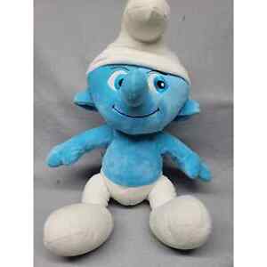 Build A Bear Smurf Plush 2011 Retired Blue Friend Clumsy Stuffed Toy Movie