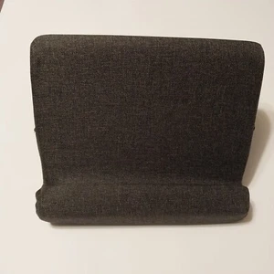 Nuovo supporto per tablet Duo multiangolo in morbida schiuma con contenitore grigio antracite - Foto 1 di 4
