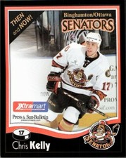 Chris Kelly 2005-06 Binghamton / Ottawa Senators Then and Now