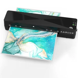 Crenova A4 Hot & Cold Laminator 9 Inch Laminating Machine for Home Office - Picture 1 of 8