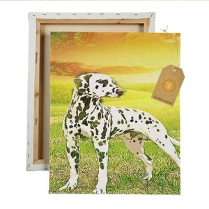 Dalmatian Puppy Canvas Wall Art Home Decor - Picture 1 of 1