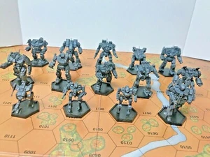 Battletech Miniatures - Starter Pack - 14x Essential Classic Minis - CGL Scale - Picture 1 of 10