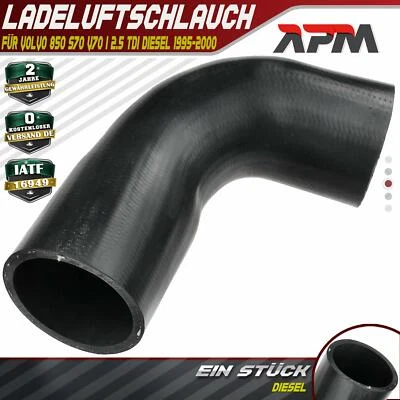 Ladeluftschlauch Turboschlauch für Volvo 850 S70 V70 I 2.5 TDI Diesel 1995-2000 - Bild 1 von 4