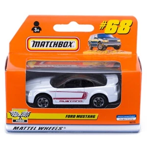 Matchbox #68/17 1999 Ford Mustang Coupe Hardtop weiß International Box 2000 - Bild 1 von 2