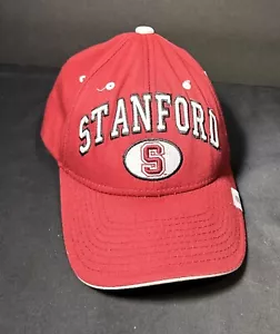Vintage Stanford California Cardinal Red Baseball Cap 1989-2002 Logo College - Picture 1 of 4