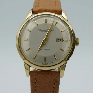 IWC YACHT CLUB AUTOMATIC HERREN UHR 35MM VINTAGE ARMBANDUHR 18K 750 GOLD R811A - Bild 1 von 9