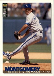 1995 Collector's Choice #455 Jeff Montgomery (GotBaseballCards)