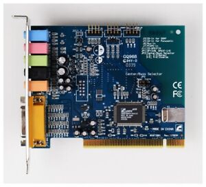 Scheda audio PCI C-Media CMI8738 7.1 Yamaha YMF724 Crystal Trust ESS ES1938