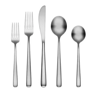Cambridge Silversmiths Lorenn Satin 20-Piece Flatware Set Service for 4 - Picture 1 of 2