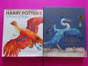 HARRY POTTER HISTORY OF MAGIC & FANTASTIC BEASTS by J. K. ROWLING - 20 YEARS - Picture 1 of 7