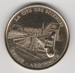 A 2003 TOKEN MEDAILLE MONNAIE DE PARIS -- 75 019 N°3 CITE DES SCIENCES ARGONAUTE - Imagen 1 de 2