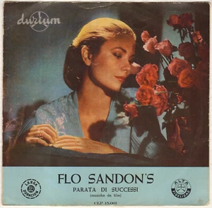 FLO SANDON'S "PARATA DI SUCCESSI" POP 25 CM 1958 DURIUM 15.001 - Picture 1 of 3